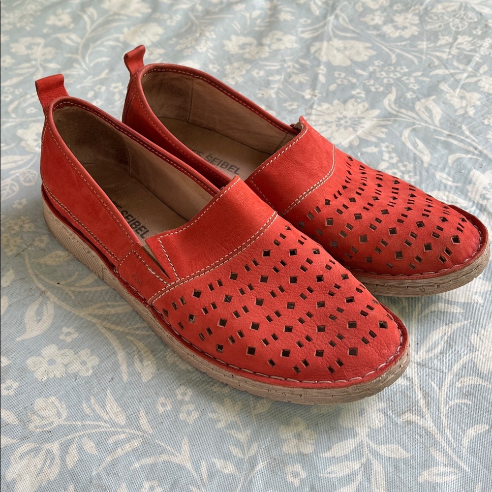 Josef Seibel Sofie Leather slip on flats Euro 40